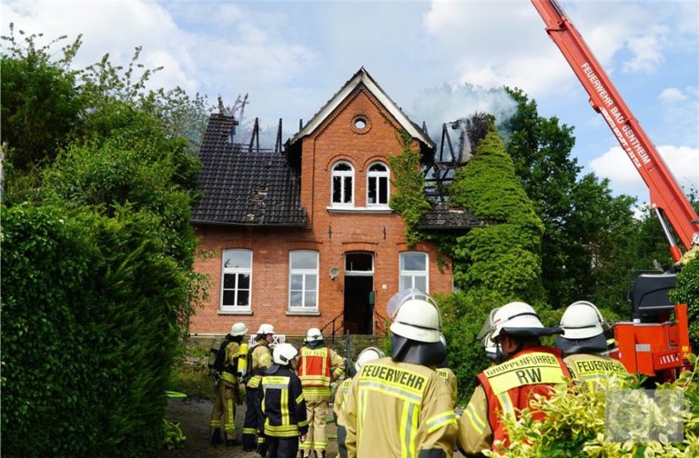 Bentheimer spendet Sandsteine aus abgebranntem Haus