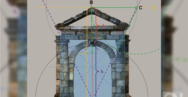 Der Code des Batavia-Portals von Bad Bentheim